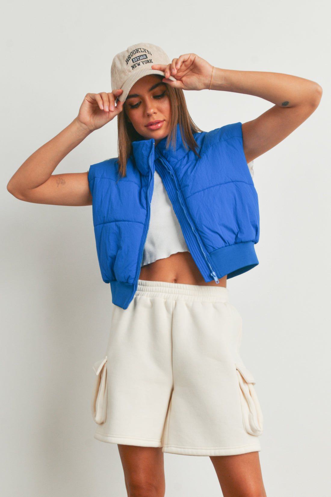 Puffer Crop Vest