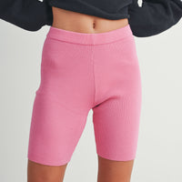 Knit Biker Shorts