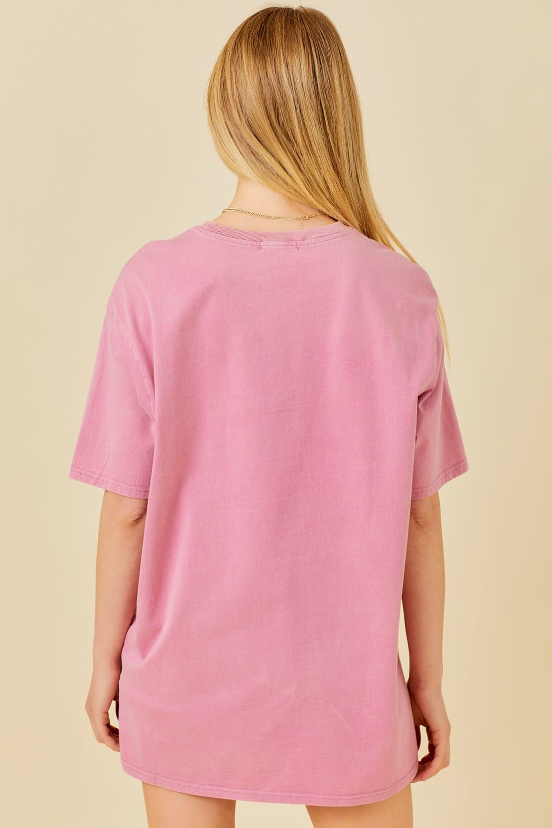 Beach Club Miami Oversized Graphic T-shirt Dress