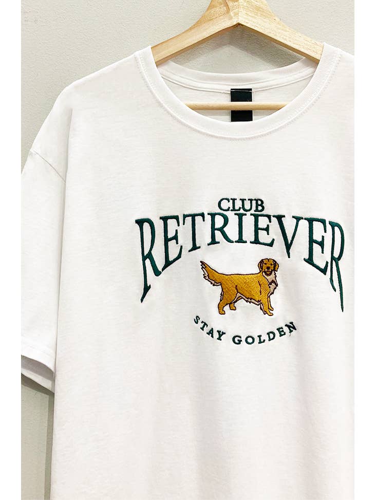 Club Retriever Embroidered Tee