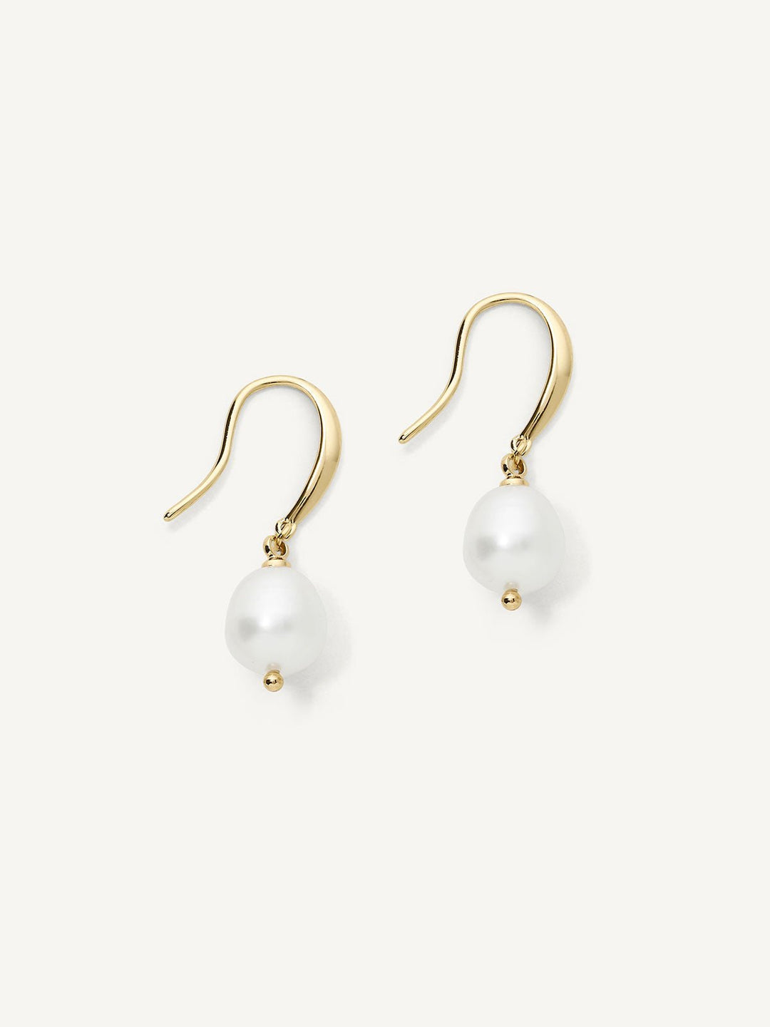 Elisajewels Prado Freshwater Pearl Drop Earrings