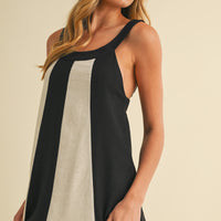 Color Block Summer Maxi Dress