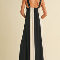 Color Block Summer Maxi Dress