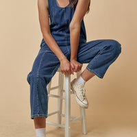Denim High Roller Jumpsuit