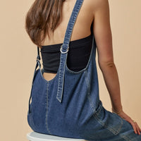 Denim High Roller Jumpsuit