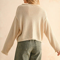 Cozy Button-Up Knit Cardigan