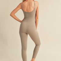 Sleeveless Basic Jumpsuit