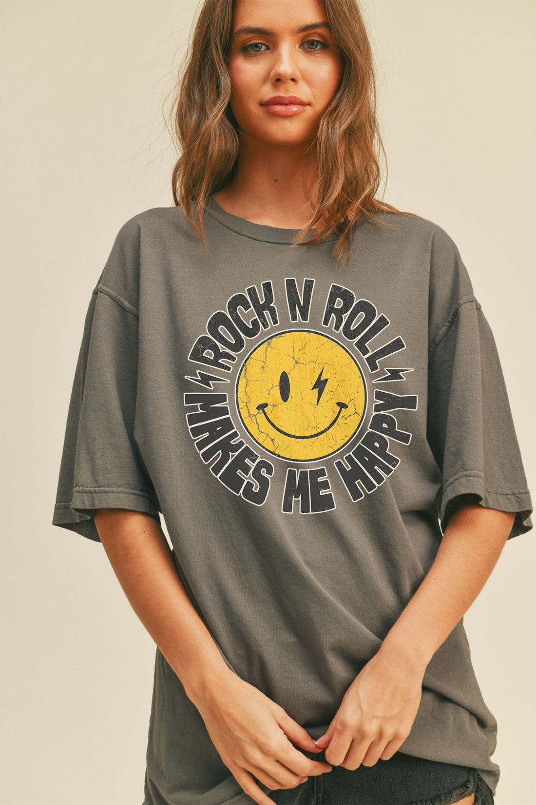Rock & Roll Makes me Happy Tee