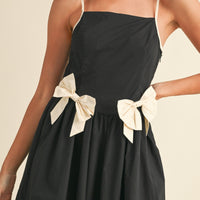 Bow Detail Cami Midi Dress