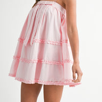 Ruffled Babydoll Mini Dress