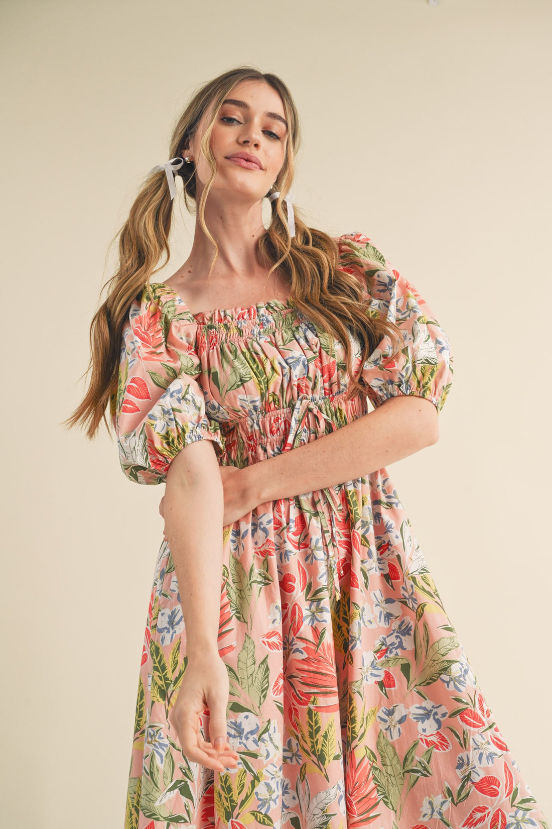 Floral Midi Dress