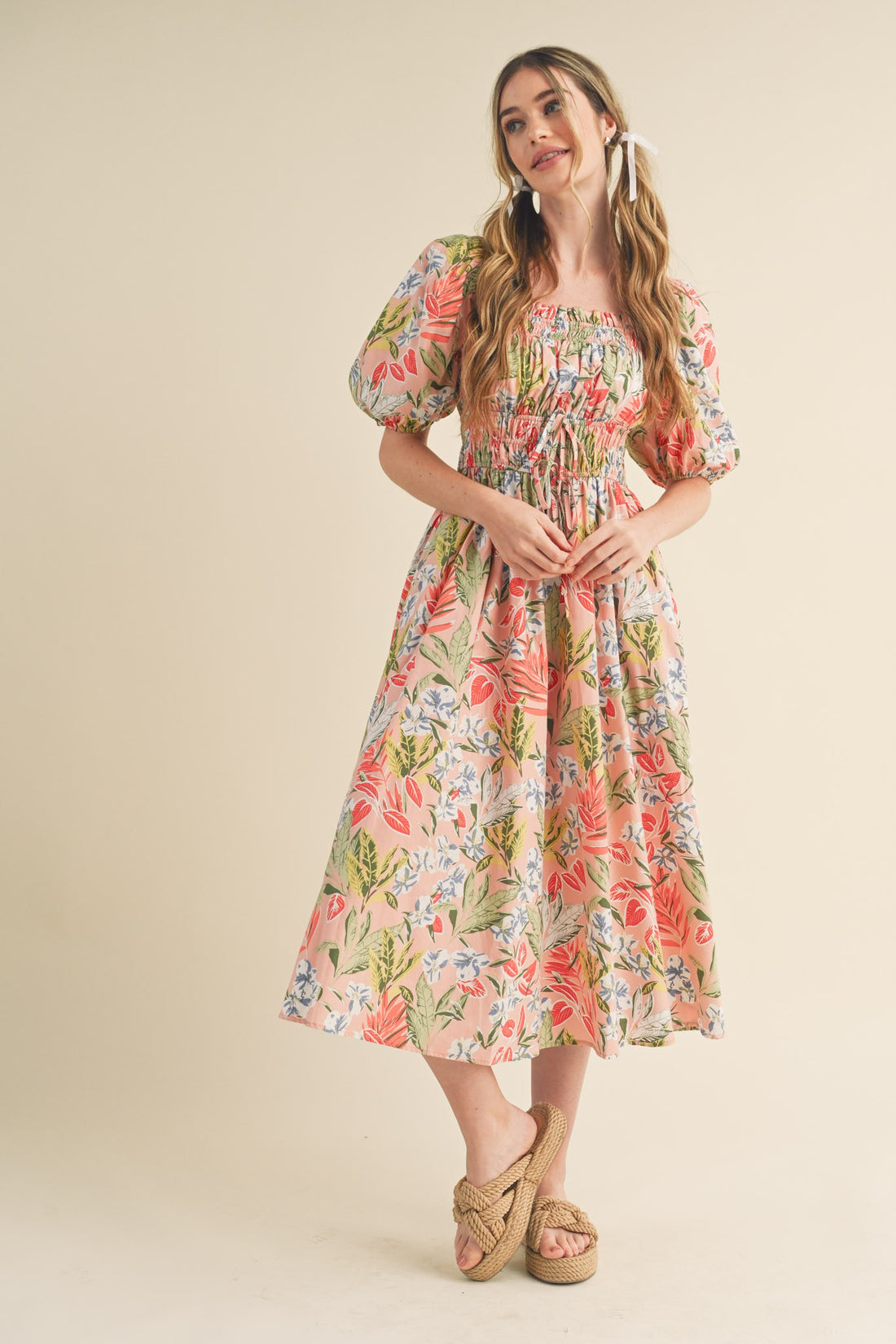 Floral Midi Dress