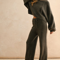 Knit Wide-Leg Pants