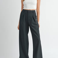 Wide Leg Trouser Pants