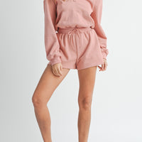 Cotton Hooded Romper
