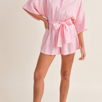 Shirts Button Down Romper