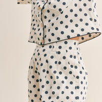 Polka Dot Top & Short Set