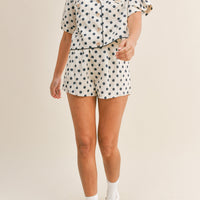 Polka Dot Top & Short Set