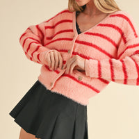 Soft Cozy Button Down Sweater Cardigan