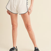 Pleated Sports Shorts