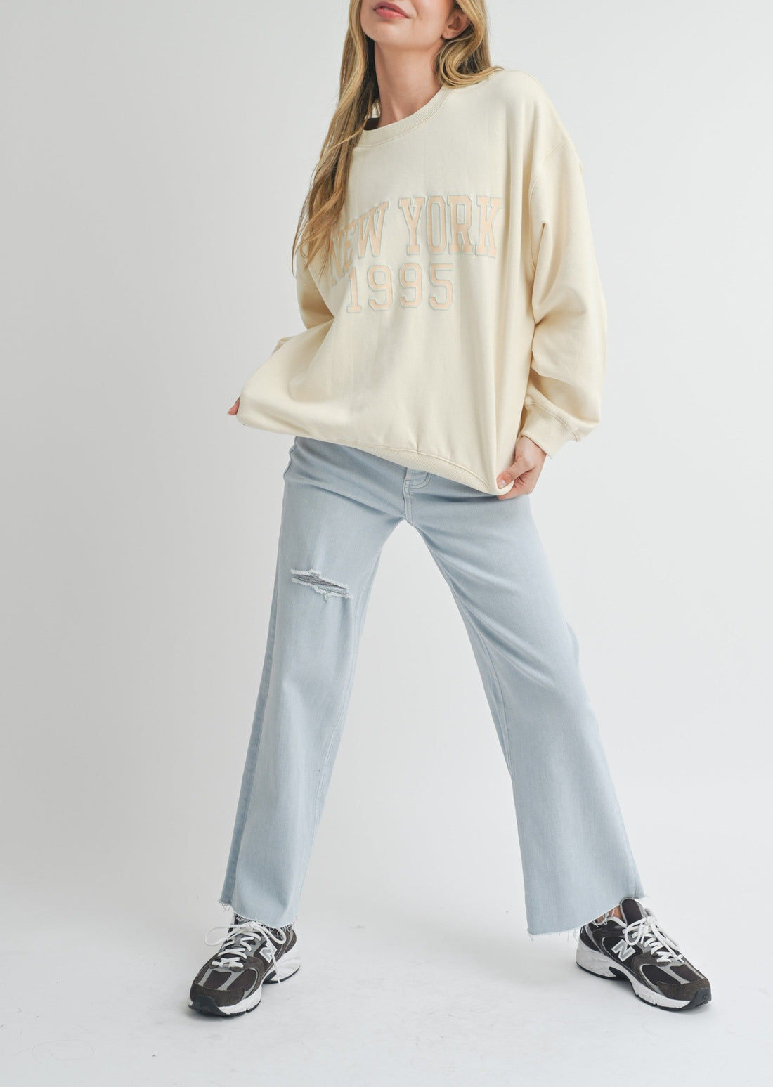 New York Ivory Sweatshirt