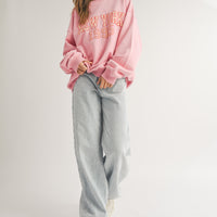 New York Pink Sweatshirt