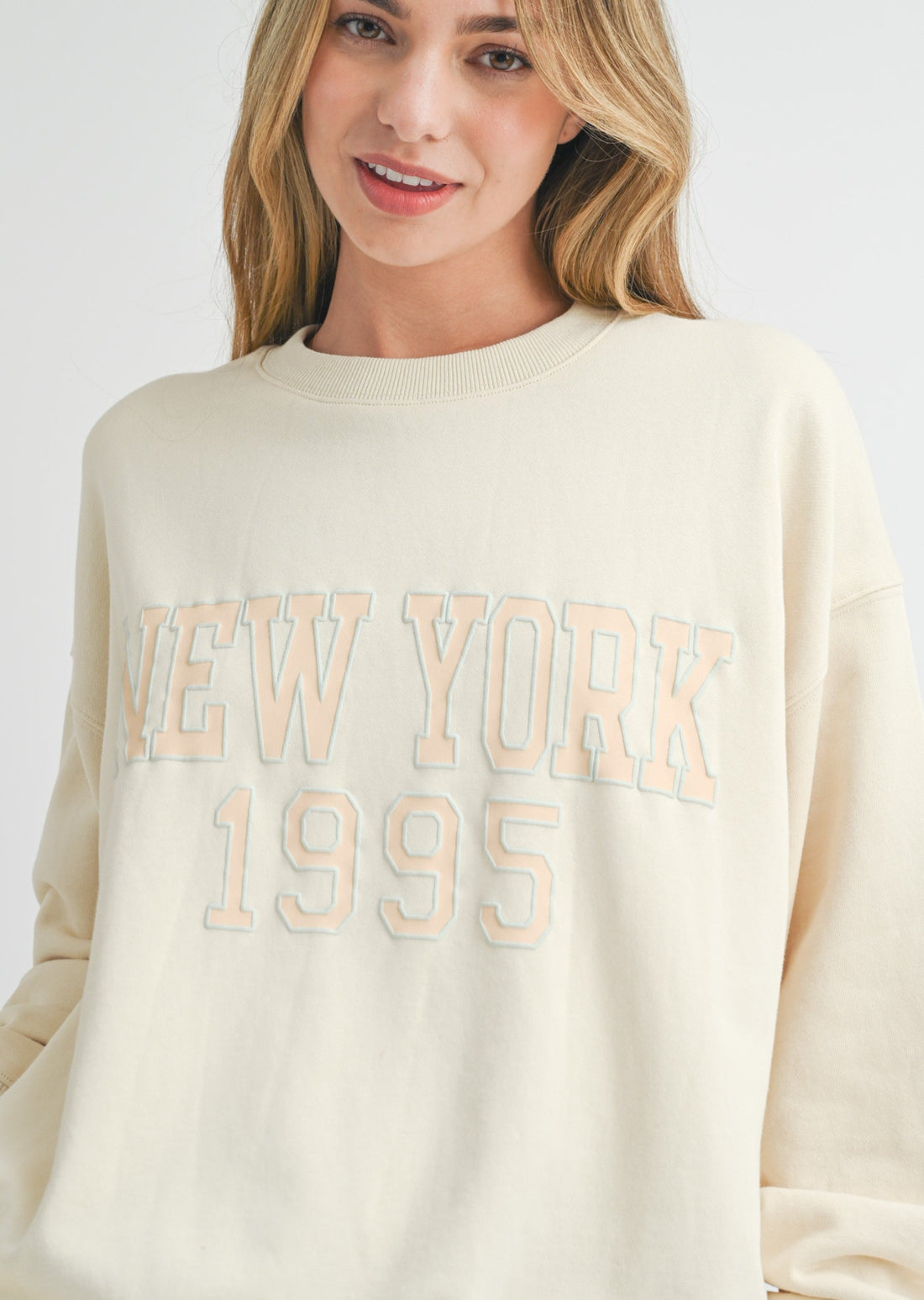 New York Ivory Sweatshirt
