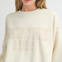 New York Ivory Sweatshirt