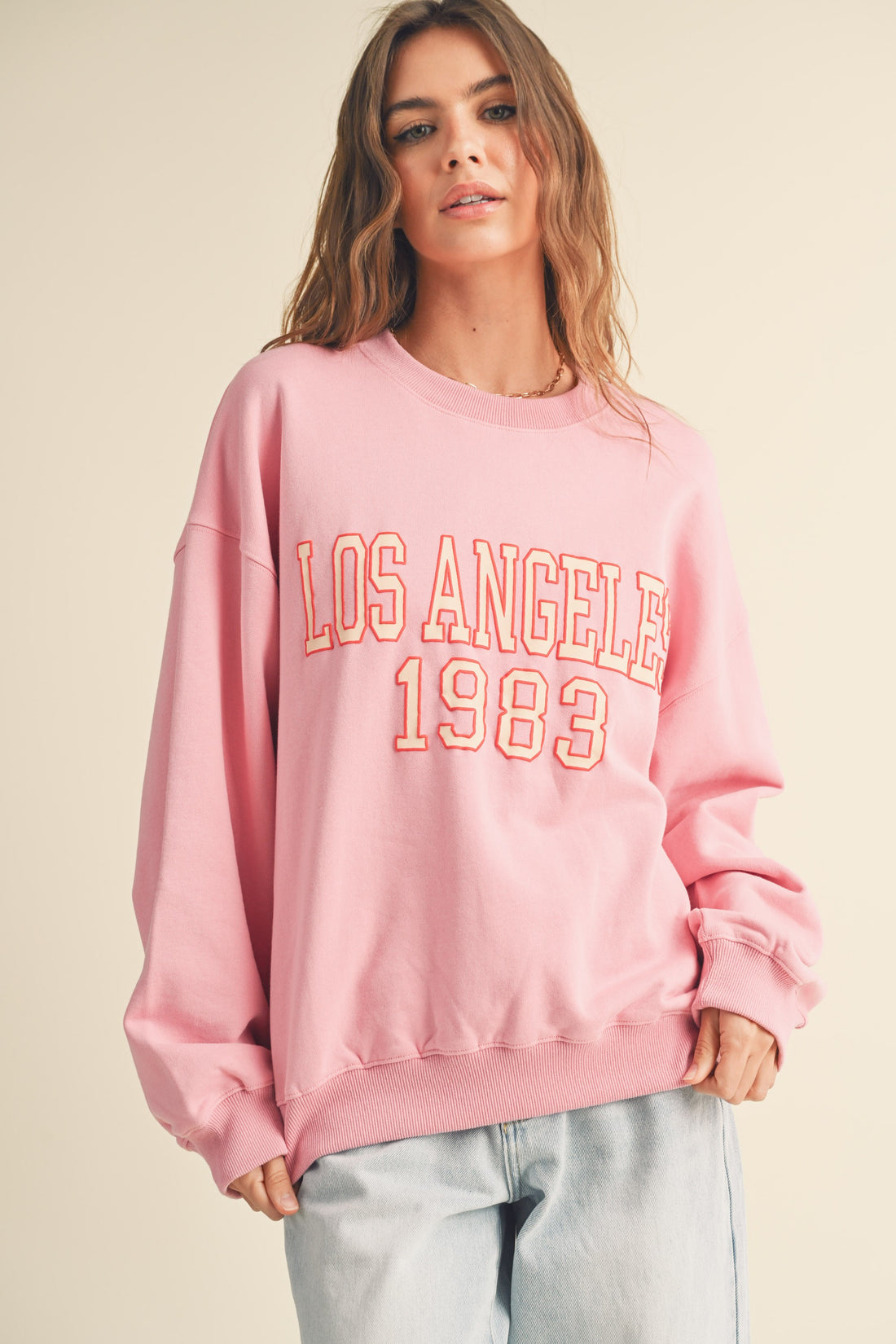 New York Pink Sweatshirt