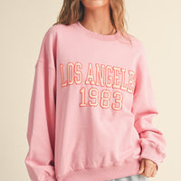 New York Pink Sweatshirt