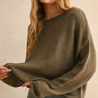 Light Weight Loose fit Knit Top