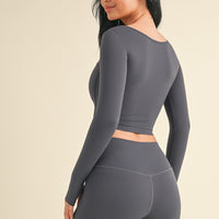 Long Sleeve Corset Top