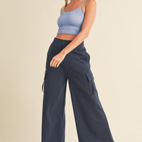 Wide Leg Cargo Pants