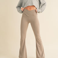 Crossover Flare Leggings