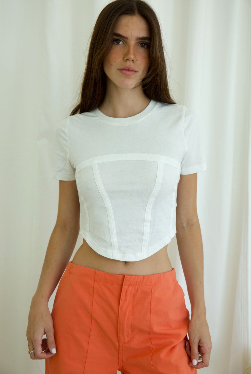 ALMA CORSET TEE - Ecozini