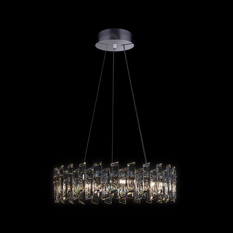 Arcadia - Sospensione a 9 luci cromo