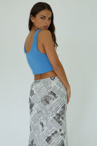 AT LEISURE CROP RIB TANK - Ecozini