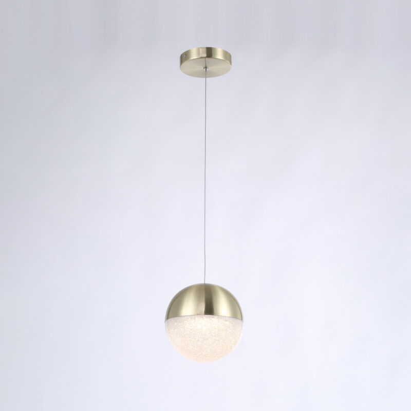 Atomo - Sospensione singola oro - 5CGOL