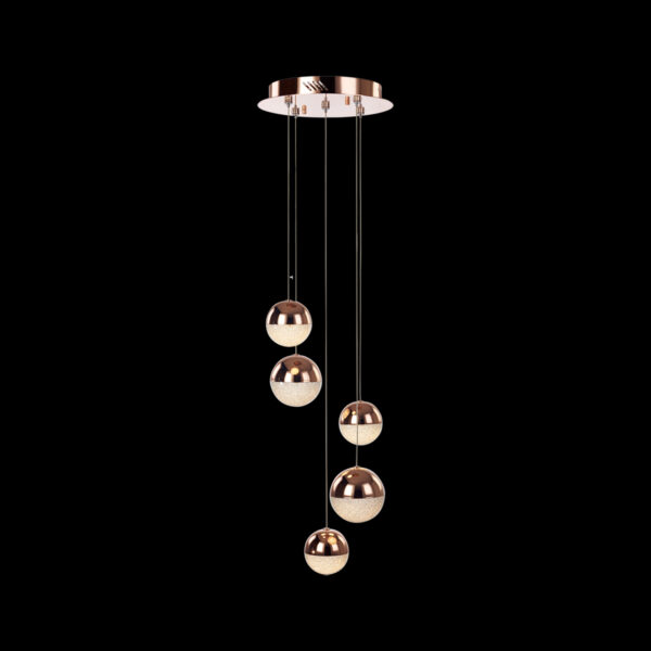 Atomo - Sospensione a 5 luci - 5ACPR