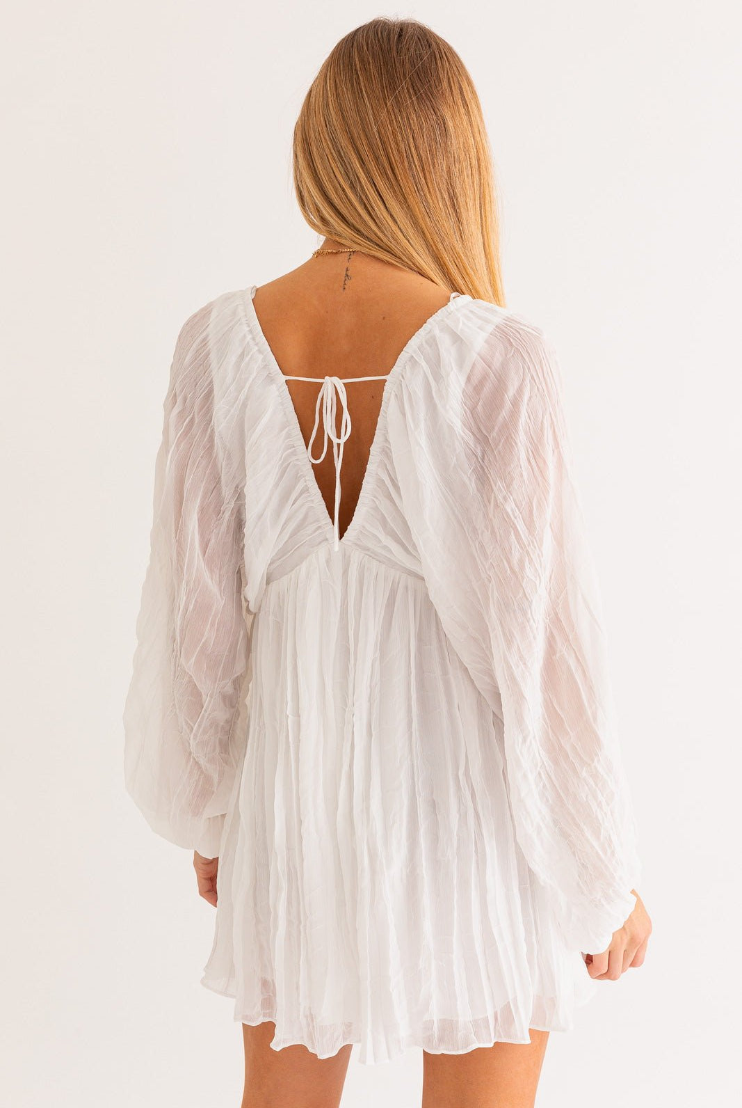 AUGUSTA BABYDOLL DRESS - Ecozini