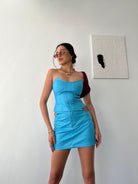 AZURE TUBE TOP - Ecozini