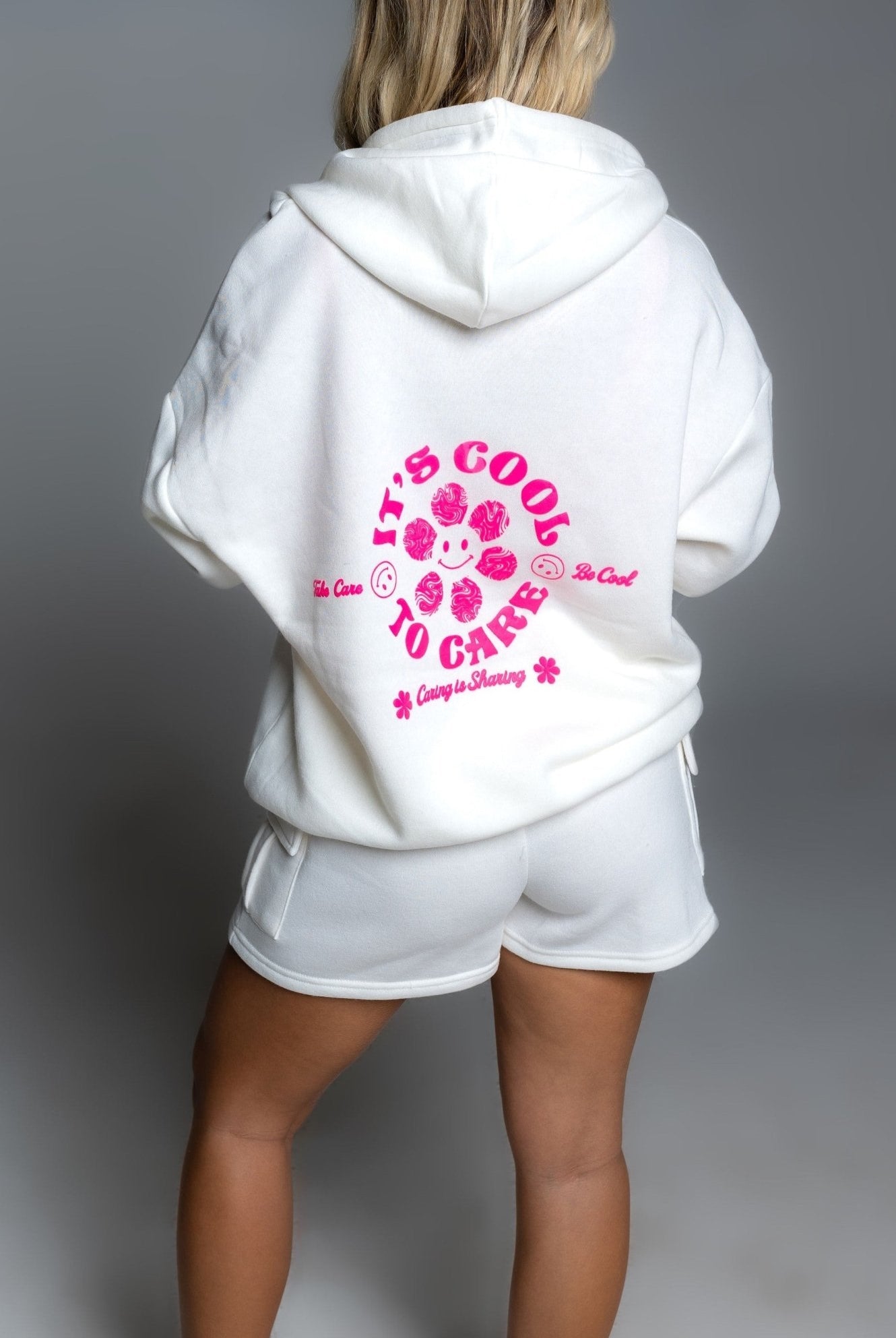 COOL TO CARE FLEECE ZIP HOODIE - Ecozini