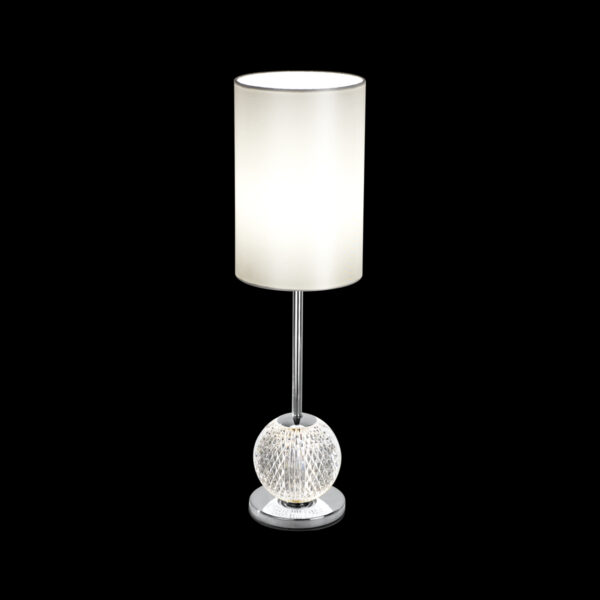 Diamante - Lampada da tavolo cromo - 1CCHR