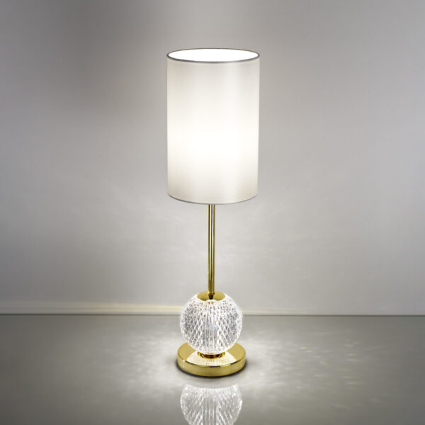 Diamante - Lampada da tavolo oro