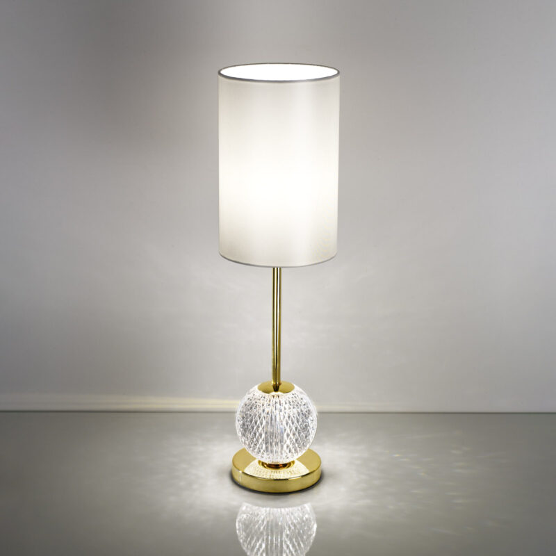 Diamante - Lampada da tavolo oro