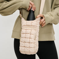 Quilted Puffer Water Bottle Crossbody