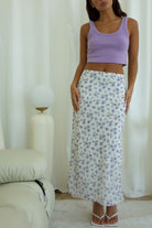 FORGET ME NOT MAXI SKIRT - Ecozini