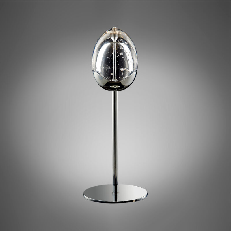 Golden Egg - Lampada da tavolo cromo
