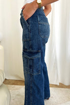 HANNAH HIGH RISE CARGO JEAN - Ecozini