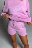 PALM SPRINGS CREW FLEECE PULLOVER - Ecozini